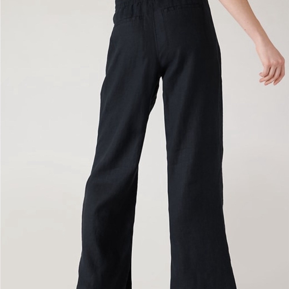NWT Athleta Retreat Mid Rise Wide Leg pant- Large Tall Sold out! - Picture 4 of 8